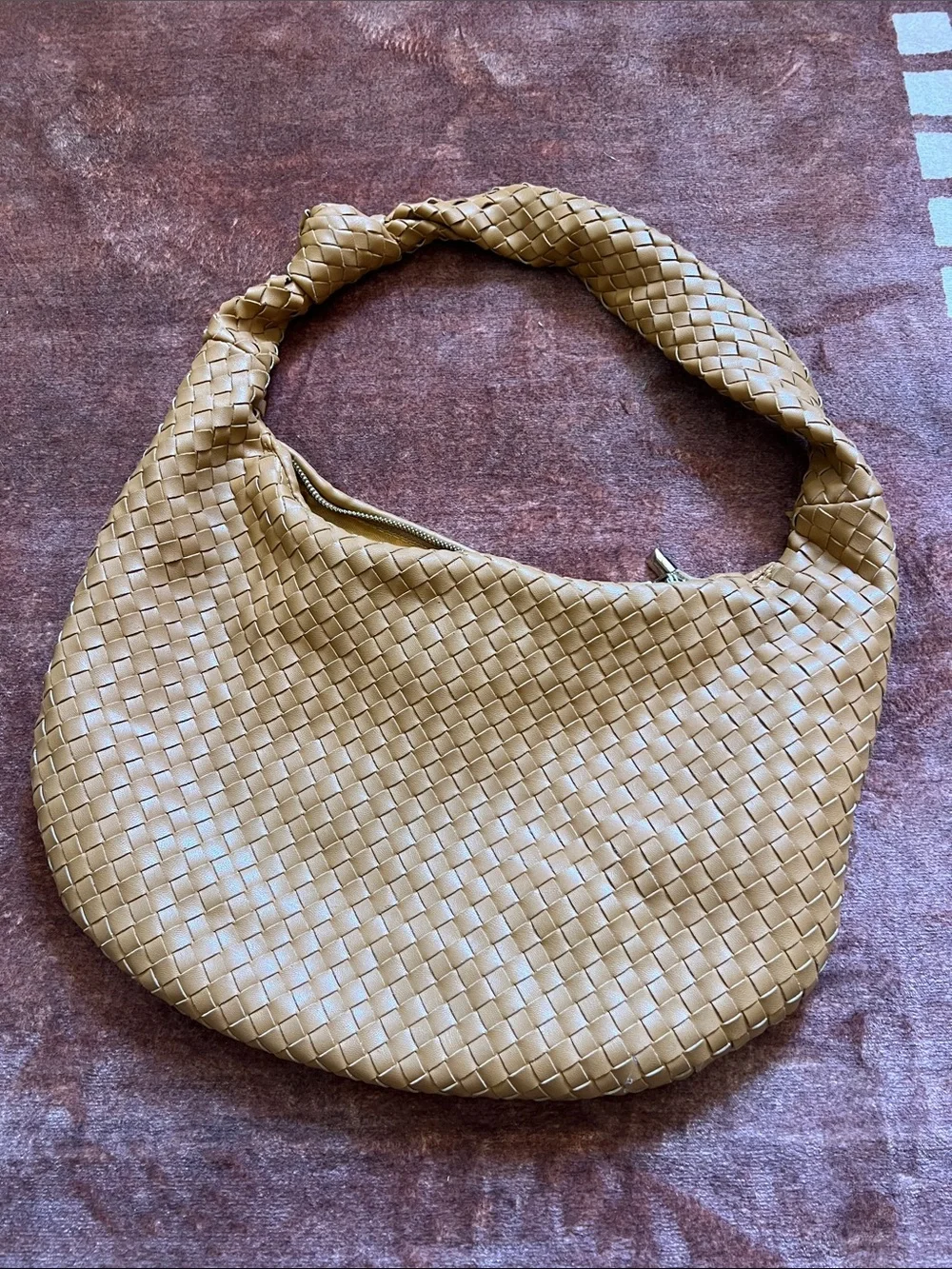 MELIE BIANCO - Brigitte Handle Bag - Caramel